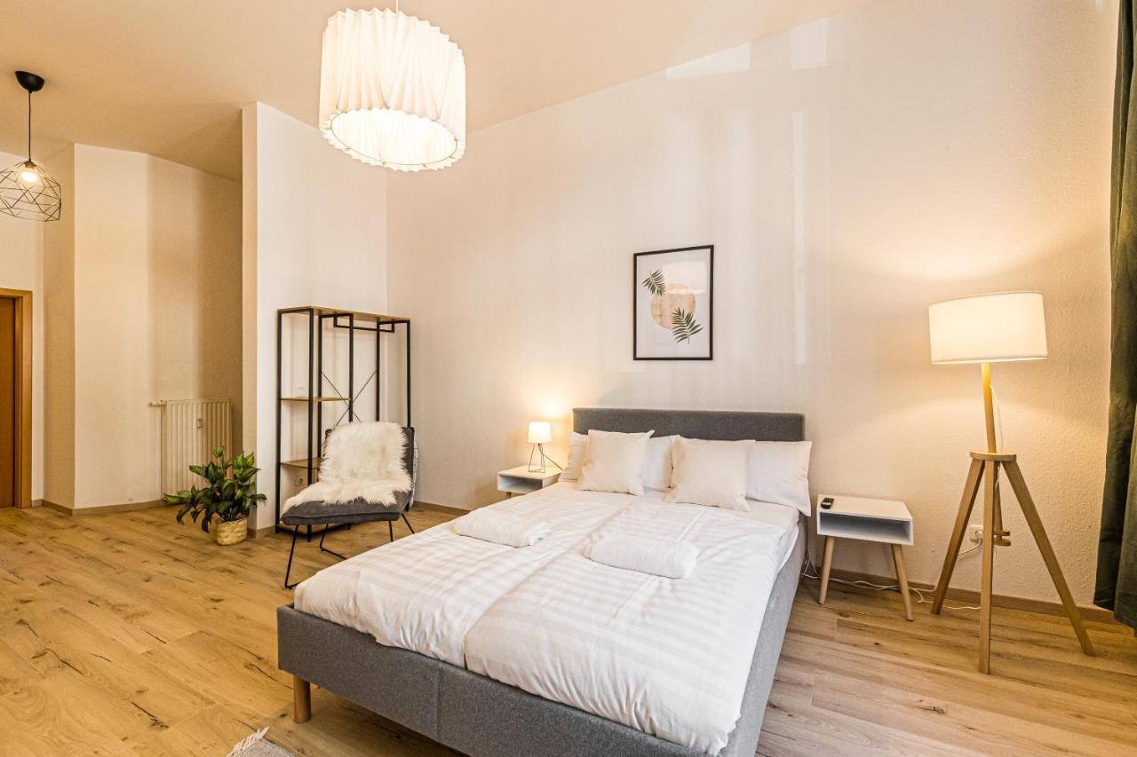 Ruhige Und Stilvolle Wohnung Am Clara-Zetkin-Park ライプツィヒ エクステリア 写真